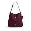 Сумка Coach (Gold/Dark Wine)